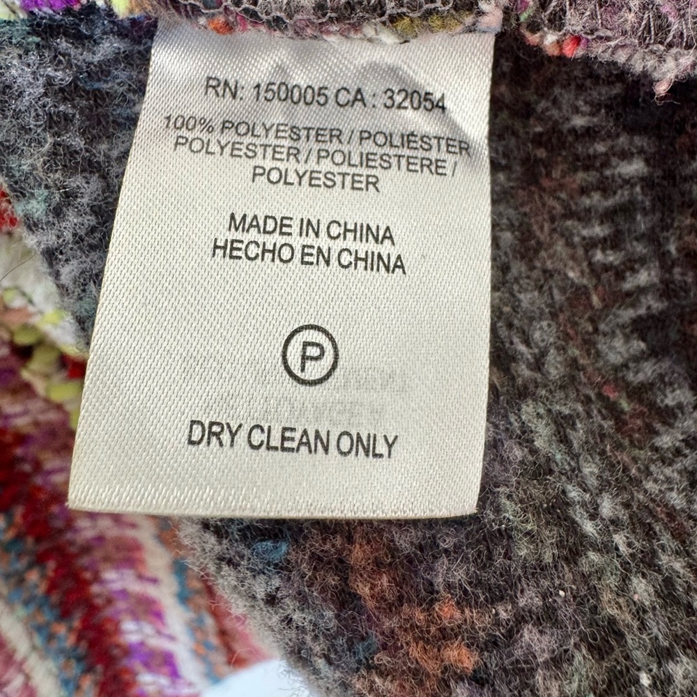 Anthropologie DRA Yoko Kimono Open Cardigan Boho Sweater Jacket M Festival - Picture 4 of 11